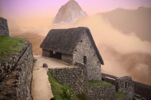 Early morning fog  over the village (ca. 1438-71)